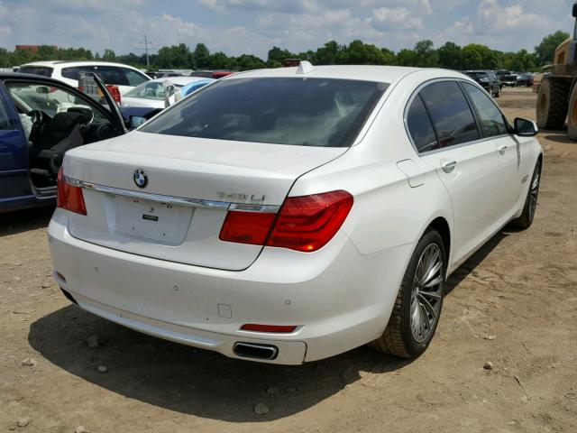 WBAKB4C50CC576687 - 2012 BMW 740 LI WHITE photo 4