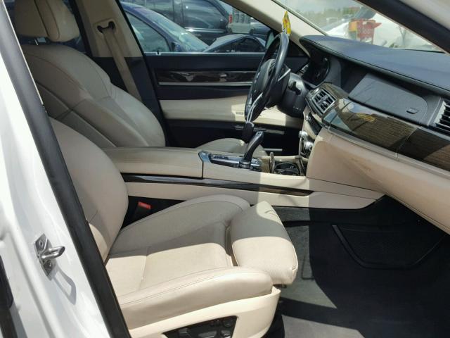 WBAKB4C50CC576687 - 2012 BMW 740 LI WHITE photo 5