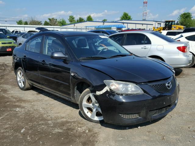 JM1BK12F161488498 - 2006 MAZDA 3 I BLACK photo 1