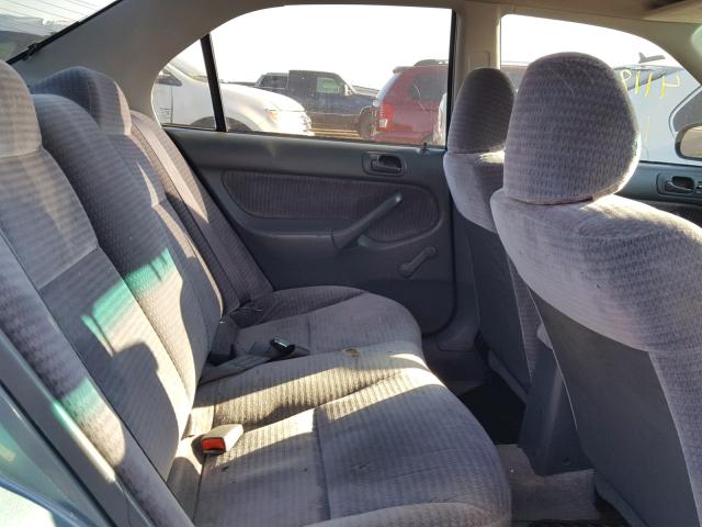 2HGEJ6618YH558662 - 2000 HONDA CIVIC BASE 蓝色 照片 6