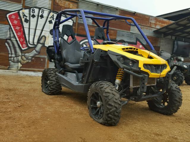 3JBKGCP12DJ000142 - 2013 CAN-AM COMMANDER YELLOW photo 2