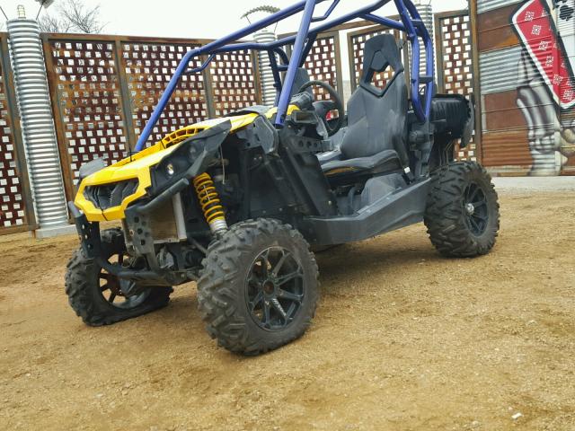 3JBKGCP12DJ000142 - 2013 CAN-AM COMMANDER YELLOW photo 4