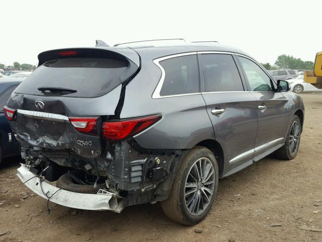 5N1AL0MM9GC514443 - 2016 INFINITI QX60 GRAY photo 4