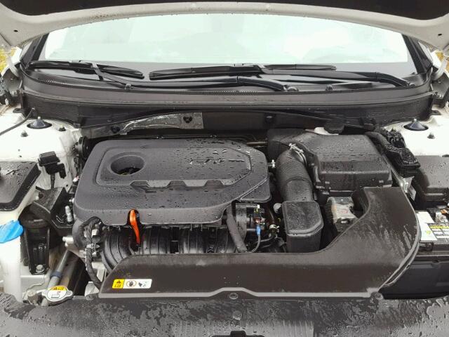 5NPE34AF2GH405670 - 2016 HYUNDAI SONATA SILVER photo 7