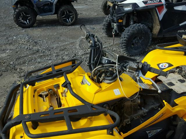 2BVEKCF1X8V000316 - 2008 CAN OUTLANDER YELLOW photo 10