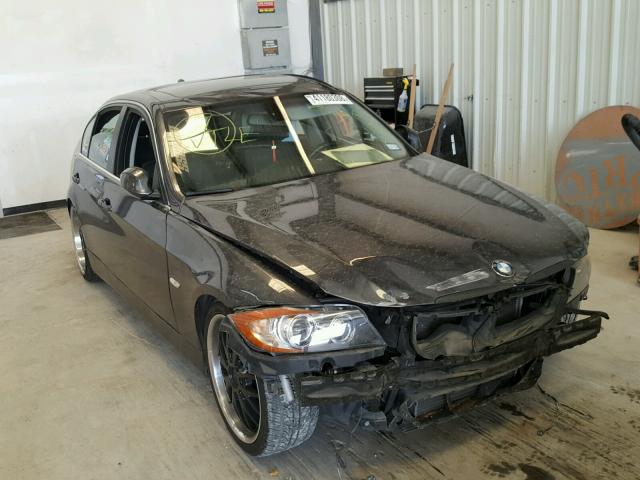 WBAVB73548P101980 - 2008 BMW 335 I GRAY photo 1