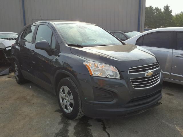 3GNCJKSB0GL241694 - 2016 CHEVROLET TRAX LS GRAY photo 1