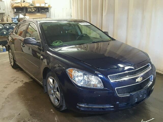 1G1ZH57B68F184253 - 2008 CHEVROLET MALIBU 1LT BLUE photo 1