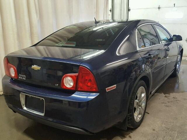 1G1ZH57B68F184253 - 2008 CHEVROLET MALIBU 1LT BLUE photo 4