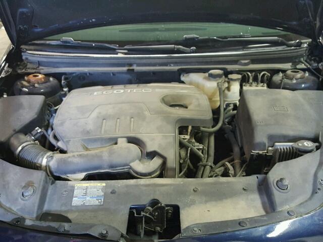 1G1ZH57B68F184253 - 2008 CHEVROLET MALIBU 1LT BLUE photo 7