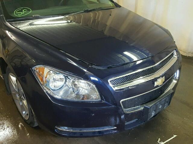1G1ZH57B68F184253 - 2008 CHEVROLET MALIBU 1LT BLUE photo 9