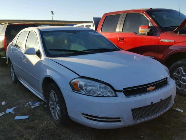 2G1WF5E3XD1133053 - 2013 CHEVROLET IMPALA WHITE photo 1