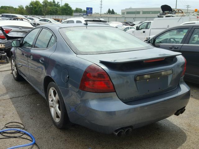 2G2WC55C461308632 - 2006 PONTIAC GRAND PRIX GRAY photo 3