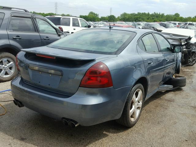 2G2WC55C461308632 - 2006 PONTIAC GRAND PRIX GRAY photo 4