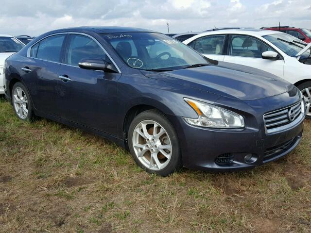 1N4AA5APXCC829791 - 2012 NISSAN MAXIMA BLUE photo 1