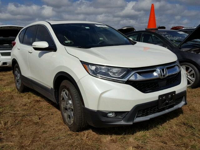 2HKRW1H53HH517562 - 2017 HONDA CR-V EX WHITE photo 1