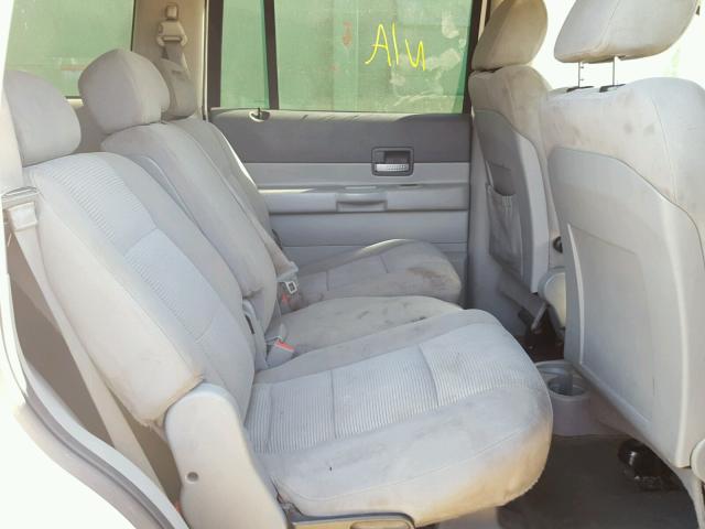 1D8HB48NX8F123822 - 2008 DODGE DURANGO WHITE photo 6