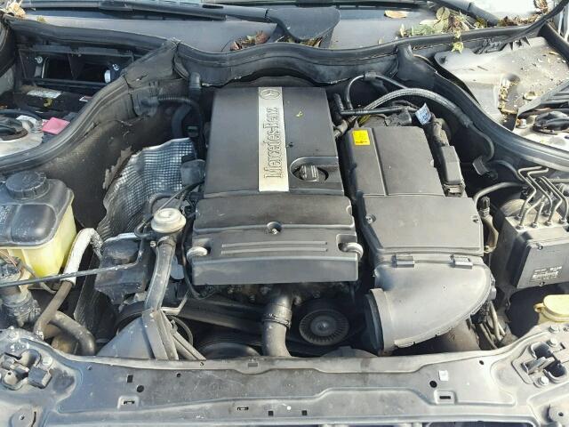 WDBRF40J14F458296 - 2004 MERCEDES-BENZ C 230K SPO SILVER photo 7