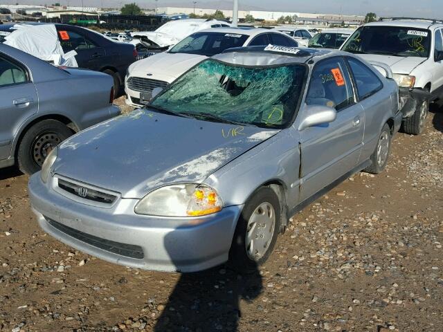 1HGEJ8142VL097034 - 1997 HONDA CIVIC EX SILVER photo 2