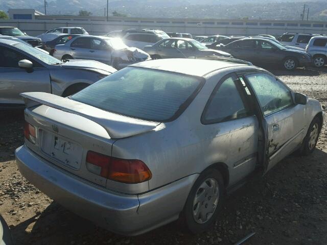 1HGEJ8142VL097034 - 1997 HONDA CIVIC EX SILVER photo 4