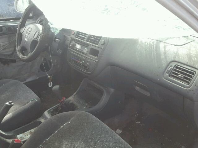 1HGEJ8142VL097034 - 1997 HONDA CIVIC EX SILVER photo 5
