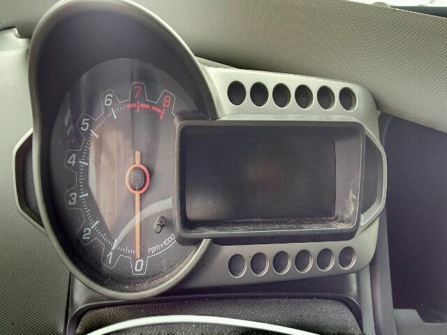 1G1JA5EH9D4217860 - 2013 CHEVROLET SONIC LS GRAY photo 8