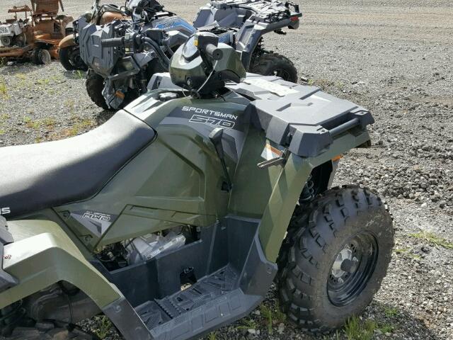 4XASEA576HA641219 - 2017 POLARIS SPORTSMAN GREEN photo 5