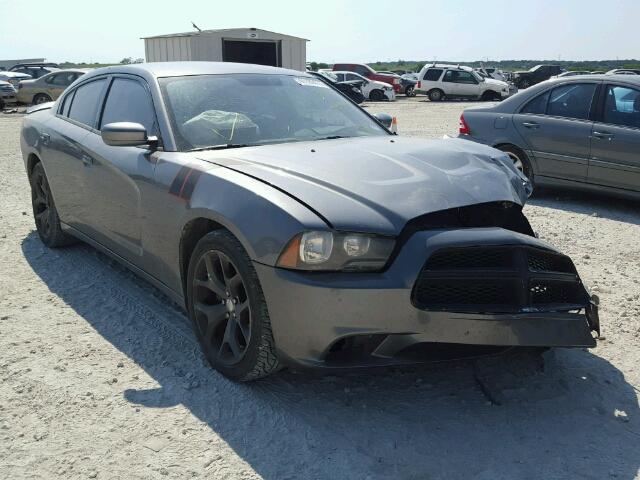 2B3CL3CG9BH544818 - 2011 DODGE CHARGER CHARCOAL photo 1