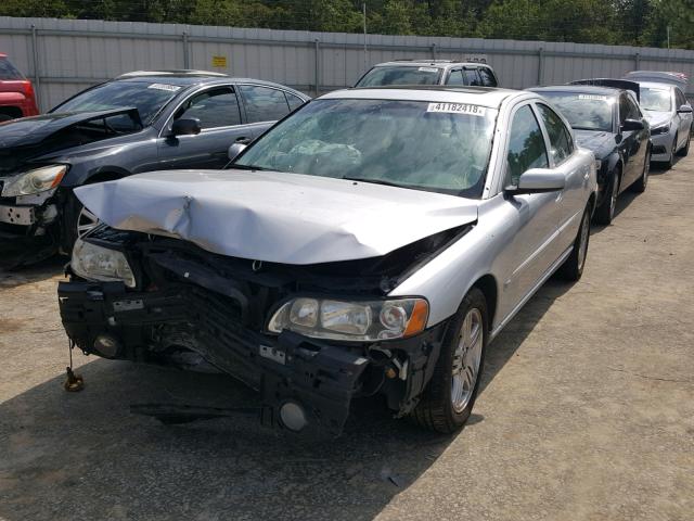 YV1RS592952467569 - 2005 VOLVO S60 2.5T SILVER photo 2