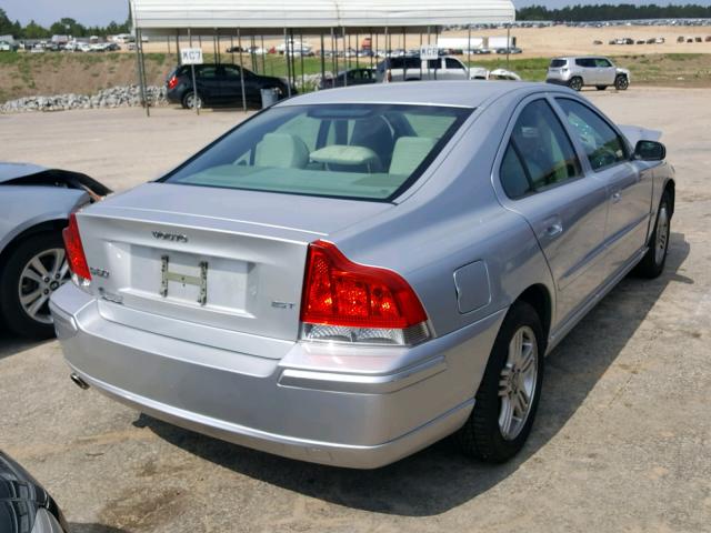 YV1RS592952467569 - 2005 VOLVO S60 2.5T SILVER photo 4