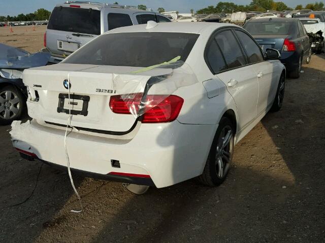 WBA3B5G50DNS05569 - 2013 BMW 328 XI SUL WHITE photo 4