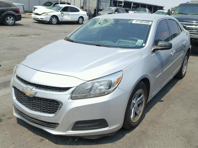 1G11A5SL2EF286291 - 2014 CHEVROLET MALIBU LS SILVER photo 2