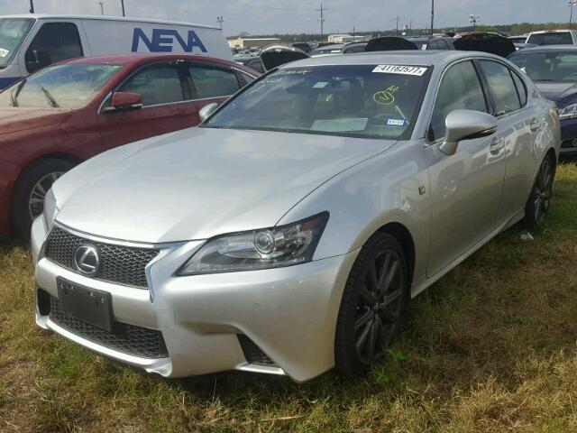 JTHBE1BL2E5039656 - 2014 LEXUS GS 350 SILVER photo 2