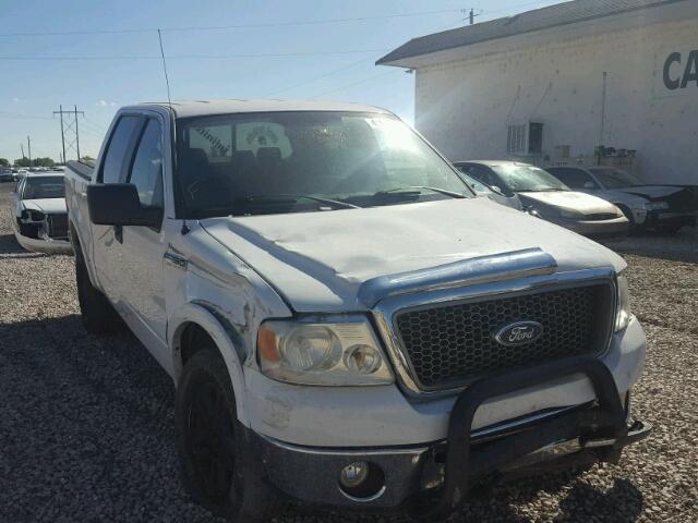 1FTPW14V97FB54545 - 2007 FORD F150 SUPER WHITE photo 1