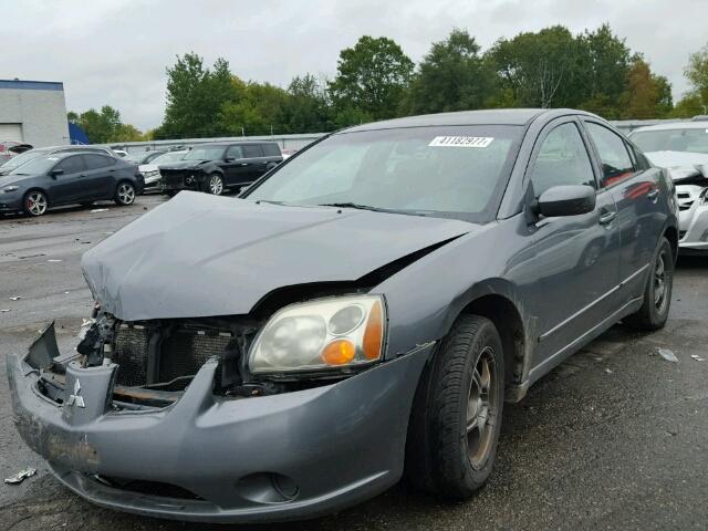 4A3AB36F64E134013 - 2004 MITSUBISHI GALANT ES GRAY photo 2