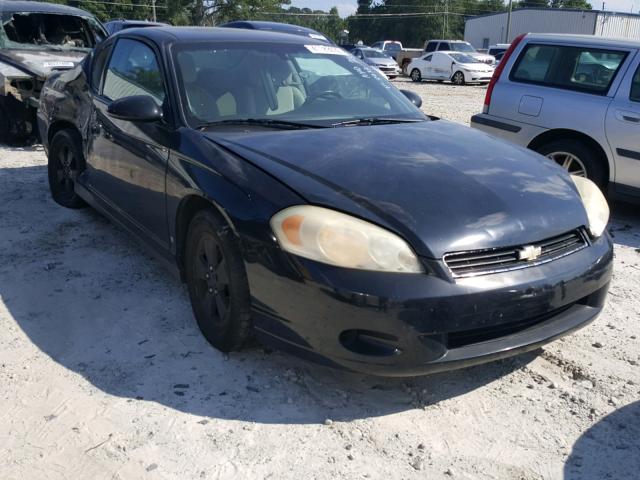 2G1WM15K069243233 - 2006 CHEVROLET MONTE CARL შავი ფოტო 1