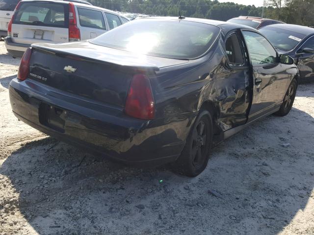 2G1WM15K069243233 - 2006 CHEVROLET MONTE CARL შავი ფოტო 4