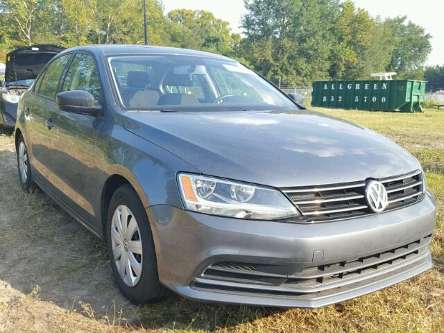 3VW167AJ6GM316879 - 2016 VOLKSWAGEN JETTA S BLACK photo 1