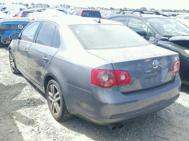 3VWSG71K76M791563 - 2006 VOLKSWAGEN JETTA 2.5 GRAY photo 3