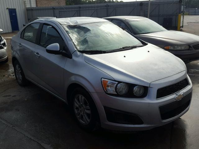 1G1JA5SH1C4204362 - 2012 CHEVROLET SONIC LS SILVER photo 1