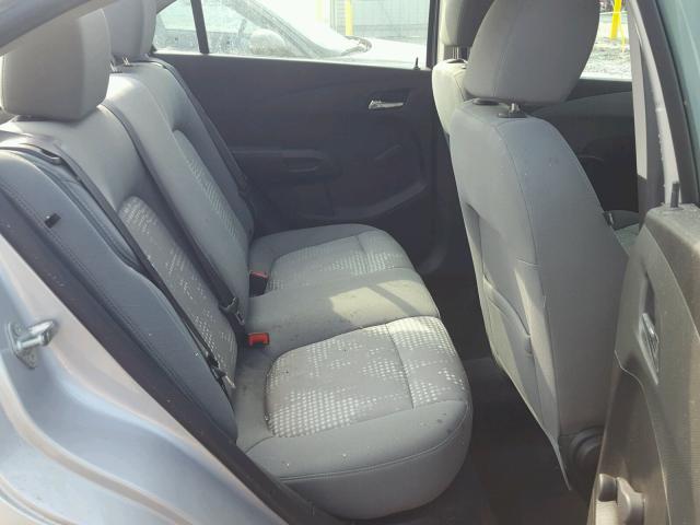 1G1JA5SH1C4204362 - 2012 CHEVROLET SONIC LS SILVER photo 6