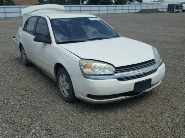1G1ZT54805F233918 - 2005 CHEVROLET MALIBU LS WHITE photo 1