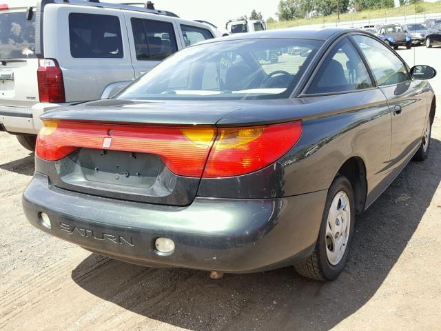 1G8ZP12841Z104218 - 2001 SATURN SC1 GREEN photo 4