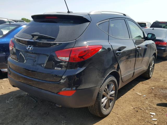 KM8JUCAG7FU971239 - 2015 HYUNDAI TUCSON LIM BLACK photo 4