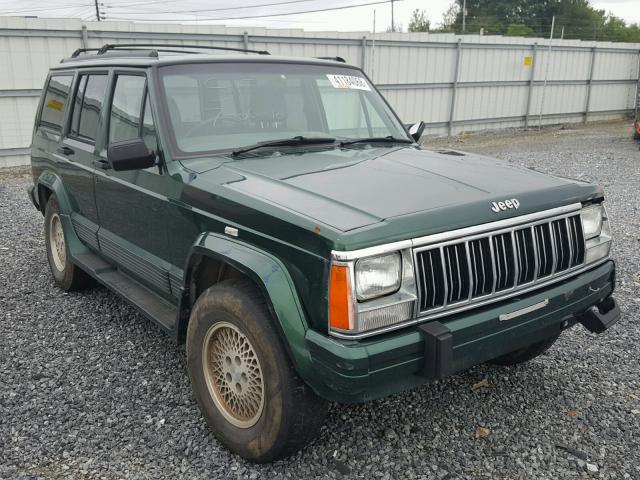 1J4FN78S9TL284476 - 1996 JEEP CHEROKEE C GREEN photo 1