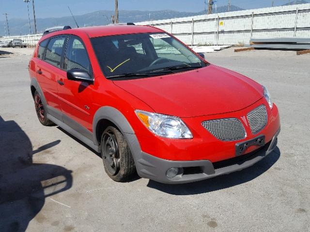 5Y2SL63835Z470658 - 2005 PONTIAC VIBE RED photo 1