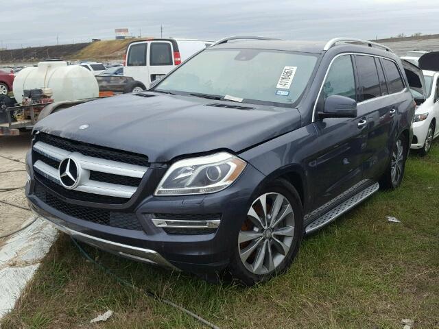 4JGDF7CEXDA264922 - 2013 MERCEDES-BENZ GL BLUE photo 2