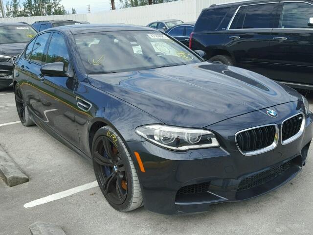 WBSFV9C51GG343191 - 2016 BMW M5 CHARCOAL photo 1