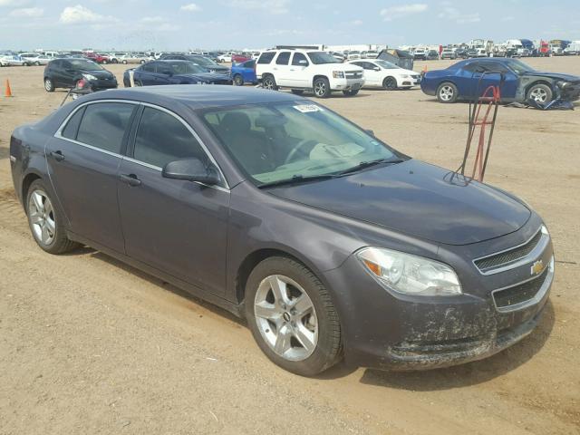 1G1ZB5EB6A4136242 - 2010 CHEVROLET MALIBU LS ნაცრისფერი ფოტო 1