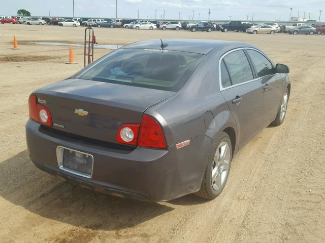 1G1ZB5EB6A4136242 - 2010 CHEVROLET MALIBU LS ნაცრისფერი ფოტო 4
